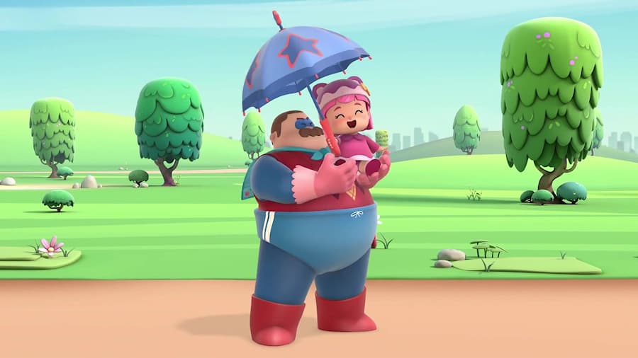 انیمیشن پدر قهرمان Hero Dad - فصل 1 قسمت 3 - کیسه پلاستیکی